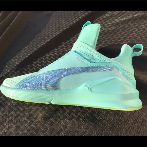 Women Swarovski running Puma shoes - Picture 6 of 7